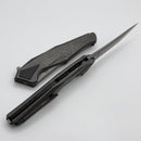 Poikilo Blade Rhino Standard 1 Dark Stonewash w/ Titanium Handles & M398