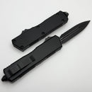 Microtech Scarab 2 Gen 3 Executive Tactical w/ Black Handles & Full Serrated D/E Black M390MK 1175-3T