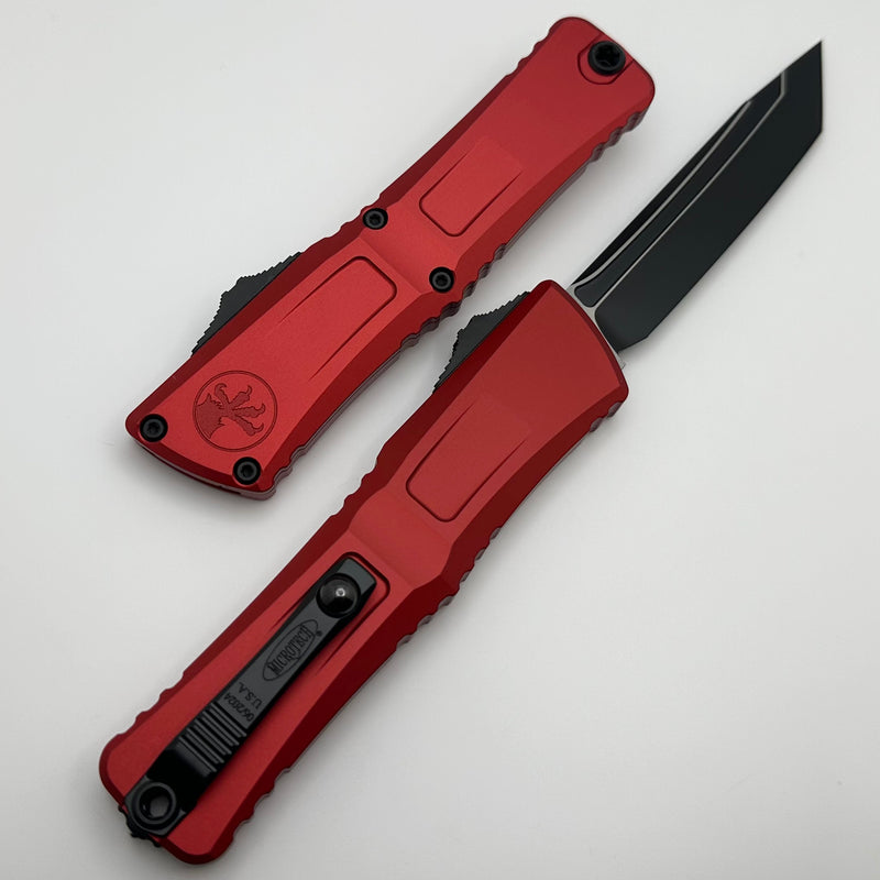 Microtech Knives Combat Troodon Gen III Tactical Tanto w/ Red Handle 1144-1RD