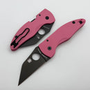 Spyderco MicroJimbo Pink G-10 & CPM-S30V Sprint Run C264GPNBKP