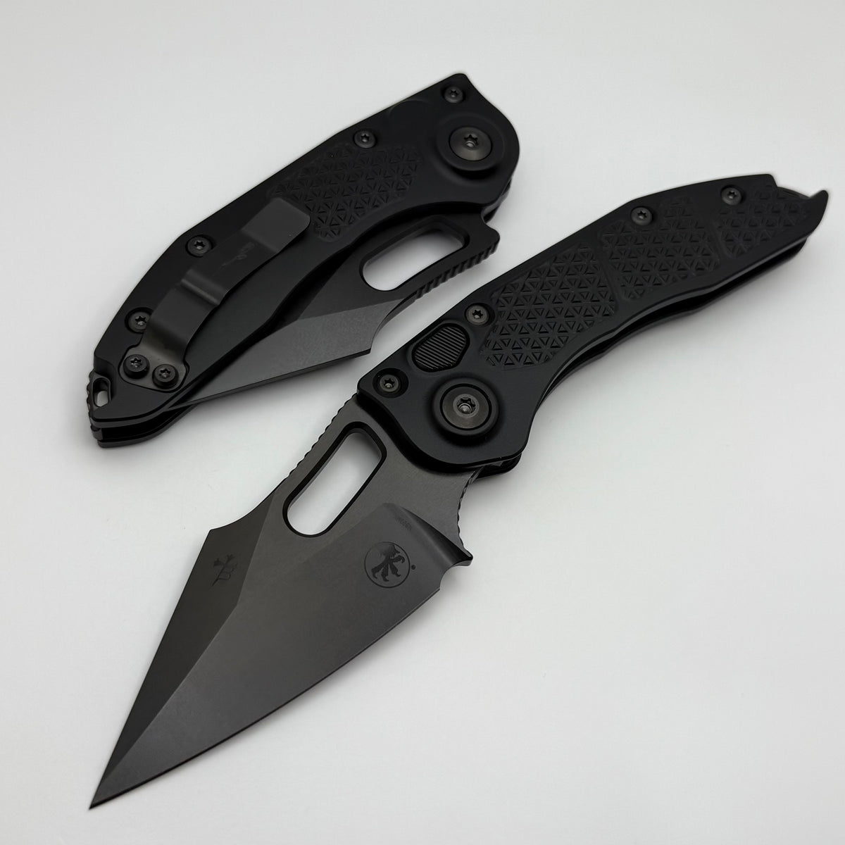 Microtech Borka Stitch DLC Shadow Signature Series 169-1DLCTSH