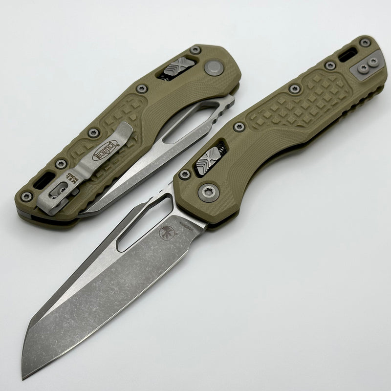 Microtech Knives MSI RAM LOK Frag OD Green G-10 & M390MK Apocalyptic Standard 210-10APFRGTOD