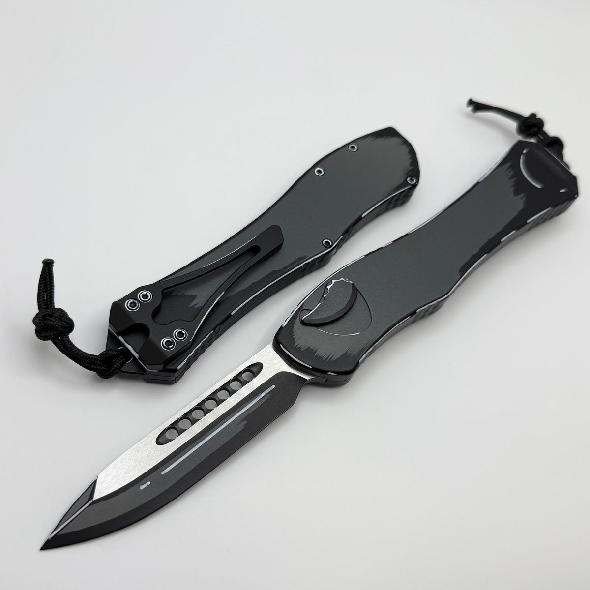 Heretic Hydra V4 Cel Shade Stealth Gray w/ Aluminum Handle & S/E H407-
