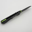Vosteed Raccoon Doodle Black W/ 14C28N Blade