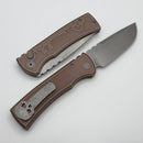 Chaves Pro-Tech Redencion 229 Auto w/ Key Engraved FDE Handle & Battleworn S35VN