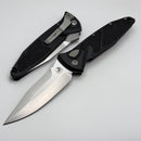 Microtech Socom Elite S/E Auto Stonewash Spear Point w/ Black Handle 160A-10SS
