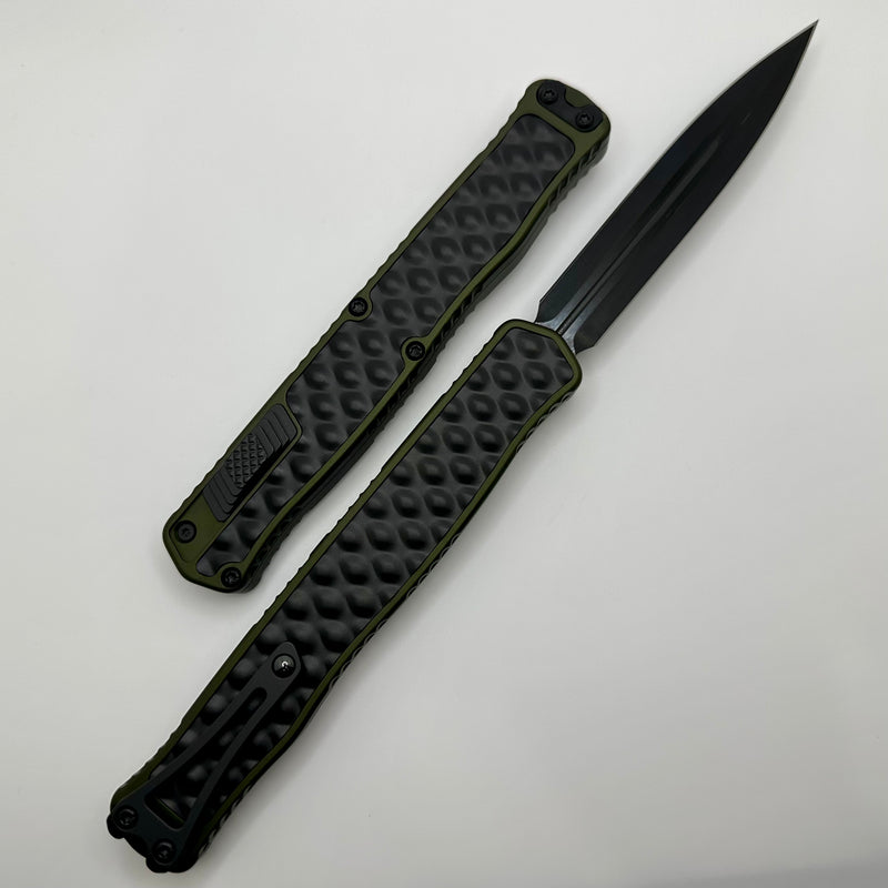 Heretic Knives Cleric II 2 OD Green & DLC Double Edge Magnacut H020-6A-ODGRN