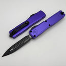 Factory Blem Microtech Ultratech Gen IV D/E Tactical Standard w/ Purple Handle 11224-1PU
