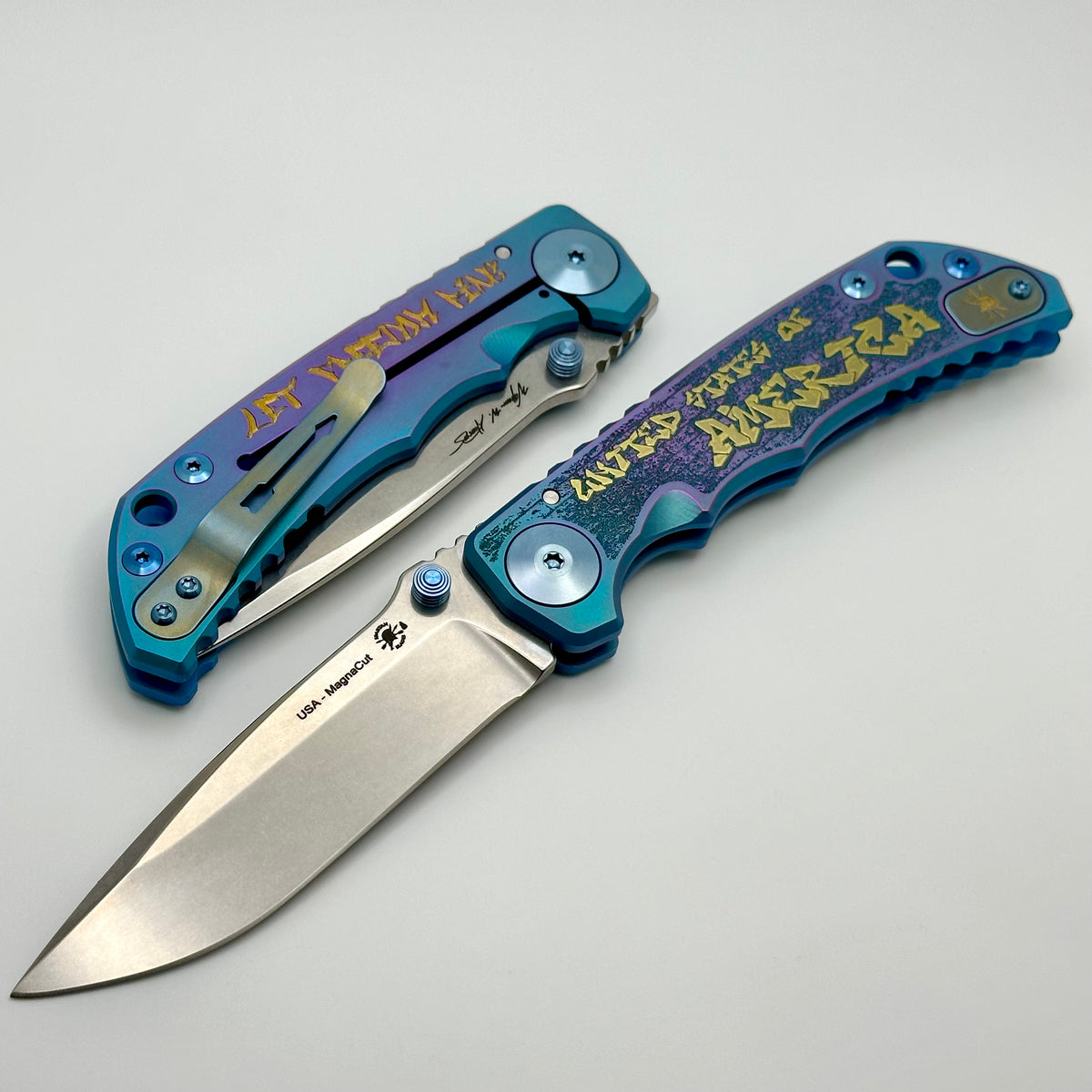 Spartan Blades Harsey Folder 2024 Special Edition USA Let Freedom Ring