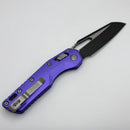 Microtech Knives MSI RAM LOK Purple Aluminum & Black M390MK 210-1PU