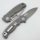 Demko AD20.5 3V Slicer Shark w/ Textured Titanium Handles