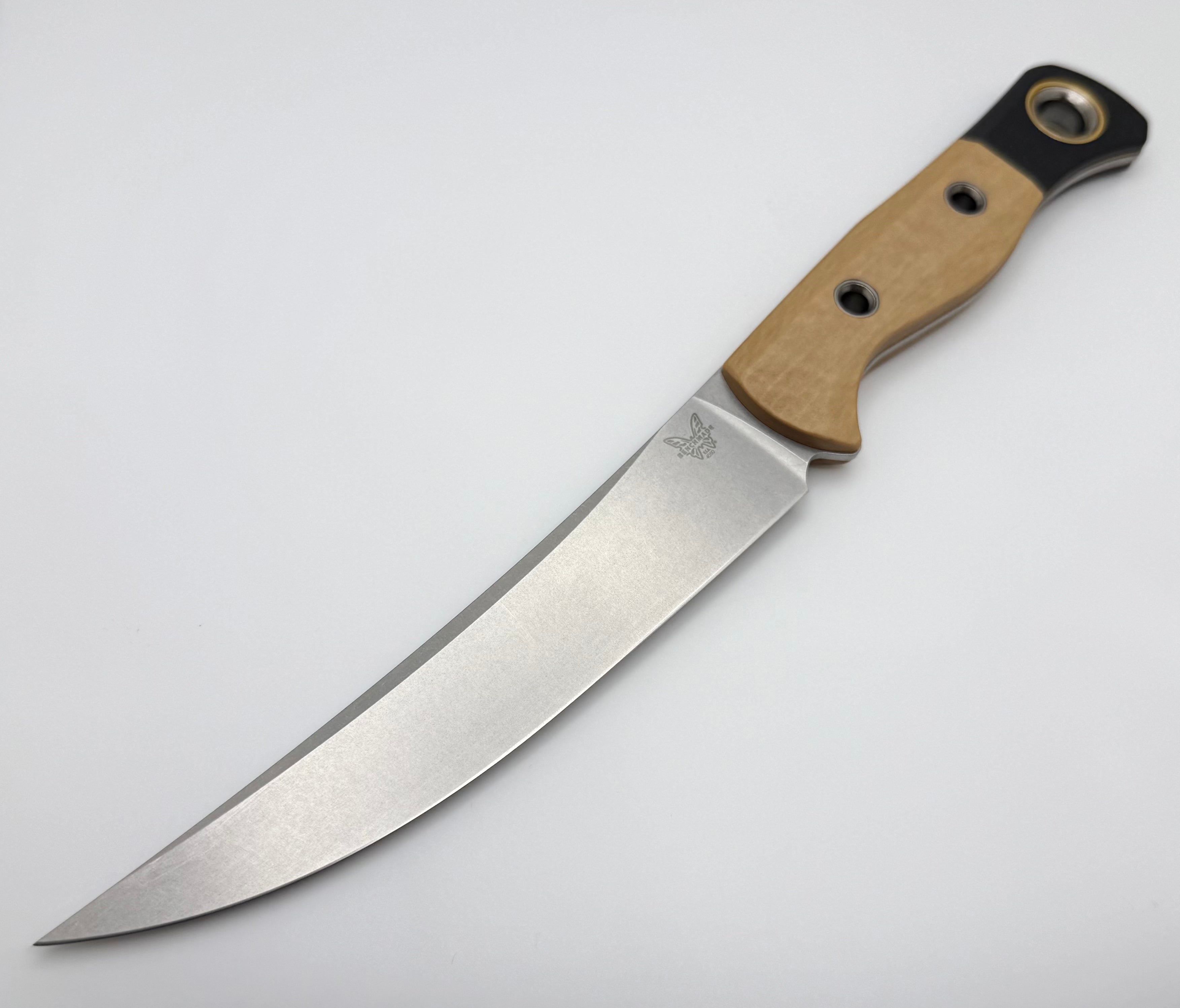 Benchmade Meatcrafter Maple Valley Richlite Handles w/ 6