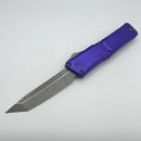 Microtech Knives Combat Troodon Gen III Apocalyptic Tanto w/ Purple Handle 1144-10APPU