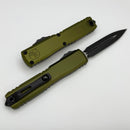 Microtech Ultratech Gen IV D/E Tactical Standard w/ OD Green Handle 11224-1OD