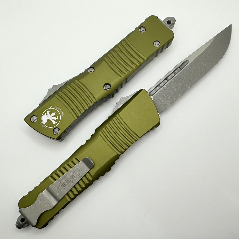 Microtech Combat Troodon Single Edge Apocalyptic Standard & OD Green 143-10APOD