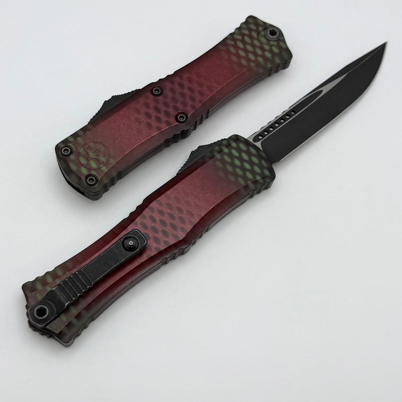 Microtech Knives Mini Hera Red X-51 w/ S/E M390MK Signature Series 1703M-1RDX51S