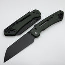 Civivi Buster FG w/ Green Micarta Handles & Black Nitro-V C24052-3