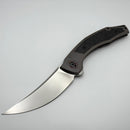 Pre Owned Custom Knife Factory Ablya w/ Bronze Titanium/Carbon Fiber/Zircuti & M390