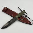 Medford 1881 Knife Works US 2024 w/ OD Green G-10 & DLC 1095 CV Fixed Blade