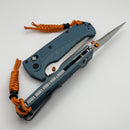 Benchmade Adira Depth Blue Grivory & Serrated MagnaCut 18060S