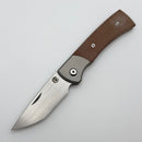 Chaves Knives Slip Joint El Chicano w/ Chisel M390 & Titanium Handles w/ Micarta Ti Inlays - 50 Series