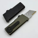 Chaves Auto C.H.U.B OTF w/ Crosshatch Dual Color Black/Green Handle