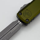 Factory Blem Microtech Ultratech Gen IV D/E Apocalyptic Standard w/ OD Green Handle 11224-10APOD