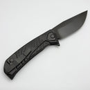 Custom Knife Factory UMMU Dalawa 2 w/ DLC Titanium & DLC M398