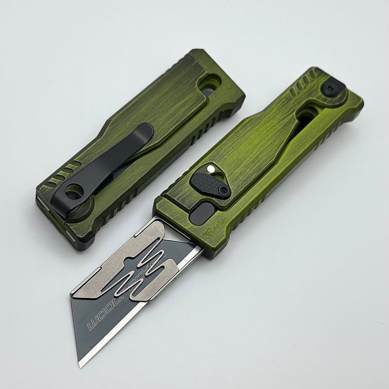 Reate EXO-U Utility Green Aluminum Handle