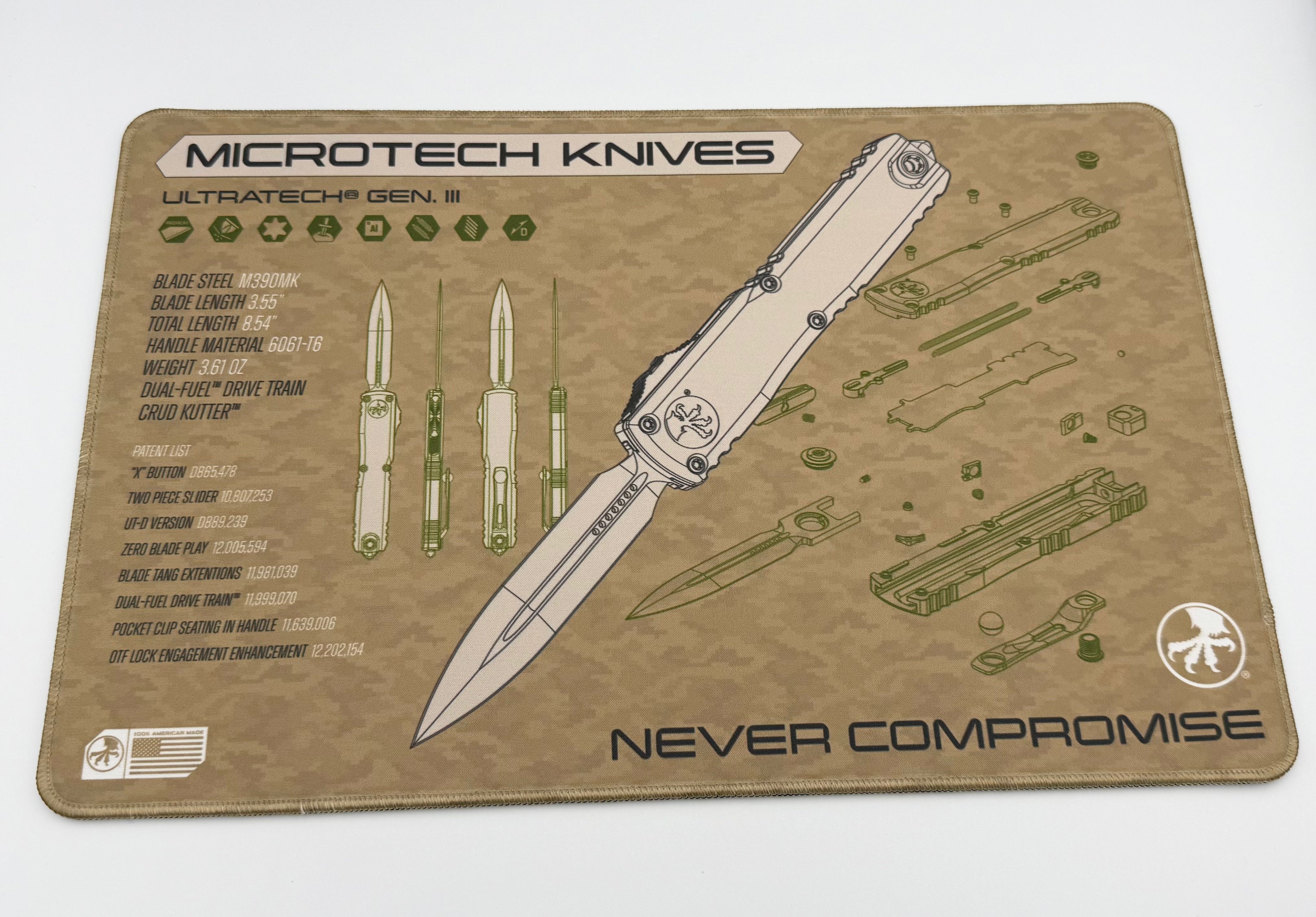 Microtech Display Work Mat Microtech Mat - Ultratech