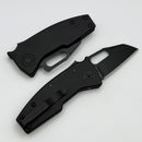 Demko Nano Shark Stealth w/ Black Aluminum Handles & Shark Foot CPM-20CV