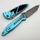Microtech Socom Elite T/E Manual Turquoise Apocalyptic Standard 161-10APTQ