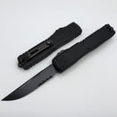 Grenade Blem Microtech Ultratech ZBP S/E Part Serrated DLC Shadow Signature Series 1121-2DLCTSH