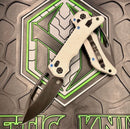 Heretic Koschei Blizzardworn Handles w/ Battleworn Black M390