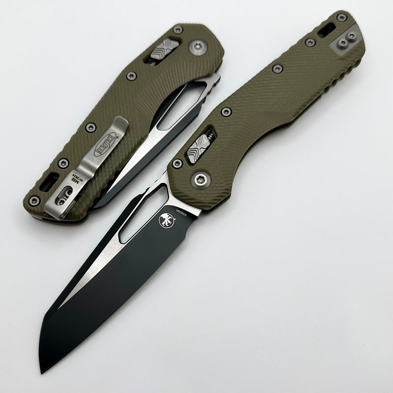 Microtech Knives MSI RAM LOK OD Green G-10 & Two Tone Black M390MK 210-1FLGTOD