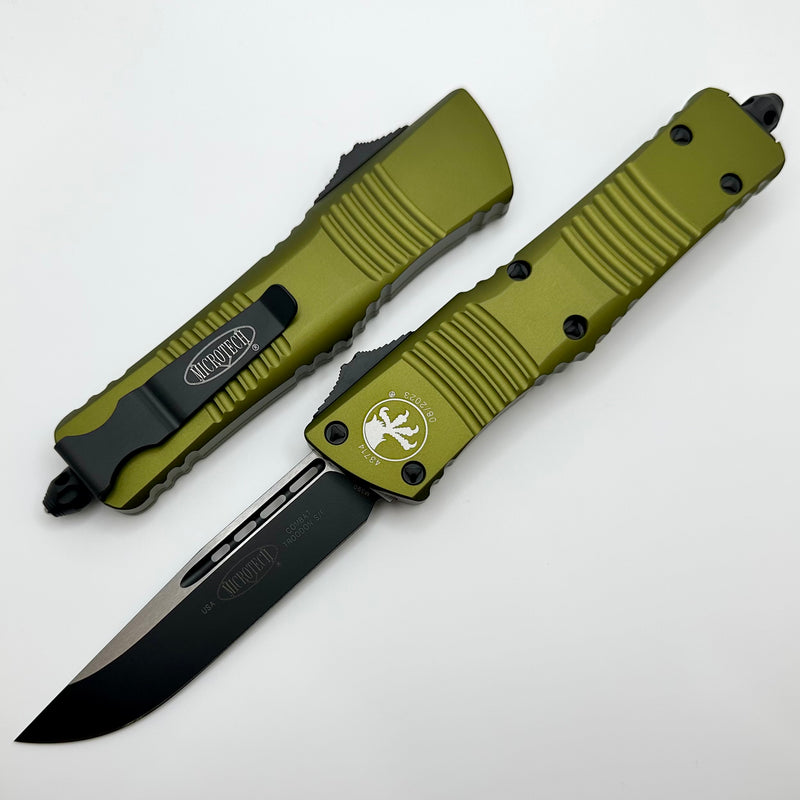 Microtech Combat Troodon Single Edge Black Standard & OD Green 143-1OD