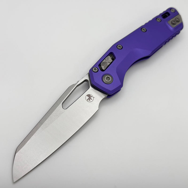 Microtech Knives MSI RAM LOK Purple Aluminum & Stonewash M390MK 210-10PU