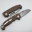 Demko Knives MG AD20 w/ Earth G10 Handles & CPM-3V Shark Foot