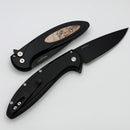 Pro-Tech Cambria Manual Black Aluminum Handles w/ Maple Burl Inlay & DLC MagnaCut CF2103-LTD Maple