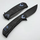 Custom Knife Factory UMMU Dalawa 2 w/ Carbon Fiber & DLC M398