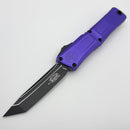 Microtech Knives Combat Troodon Gen III w/ Purple Handle & Black T/E M390MK 1144-1PU