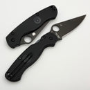 Spyderco Para-Military 2 Black Lightweight w/ DLC CTS BD1N C81PBBK2