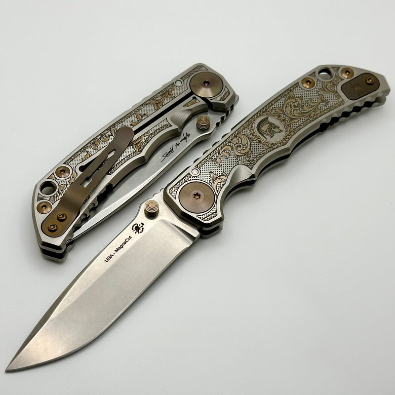 Spartan Blades Harsey Folder 2023 Flourishes Edition