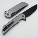 Pro-Tech Mordax Gridlock Gray Aluminum Handle w/ Stonewash MagnaCut NYCKS25.Mordax.1