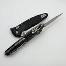 Microtech Socom Ram-Lok w/ Aluminum Frag Handles & S/E Serrated Stonewash M390MK 160RL-11FR