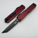 Microtech Ultratech Gen IV T/E Tactical Standard w/ Merlot Handle 11234-1MR