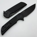 Pro-Tech Mordax Black Gridlock Handle w/ DLC MagnaCut MX106-Gridlock