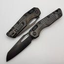 Microtech Marfione Select MSI RAM LOK DLC Frag Titanium Handles w/ DLC Accents & DLC M390MK 210-1DLCTFRMS1