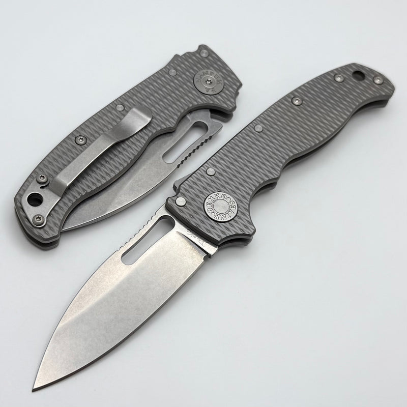 Demko AD20.5 3V Slicer Shark w/ Textured Titanium Handles