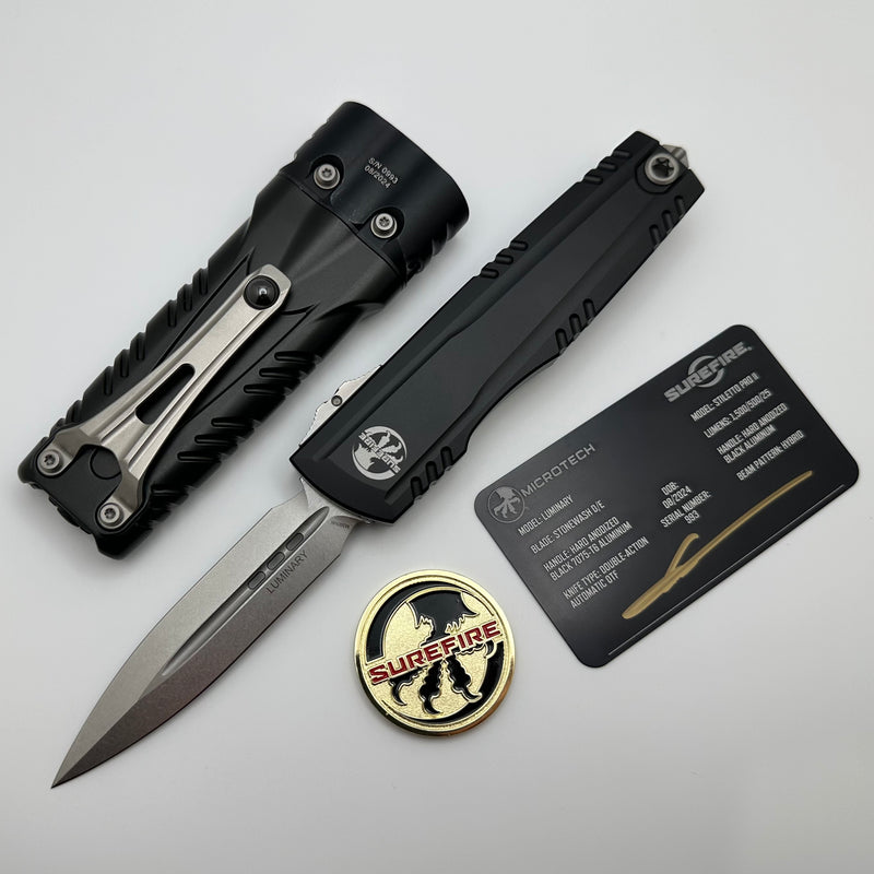 Microtech Luminary & Surefire Stiletto Pro II Set 1270-10SET